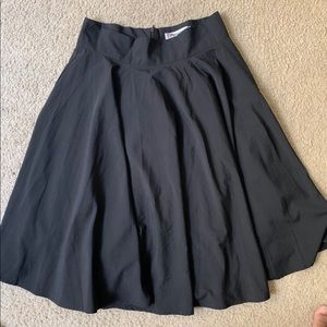 A-Lined Midi Skater Skirt